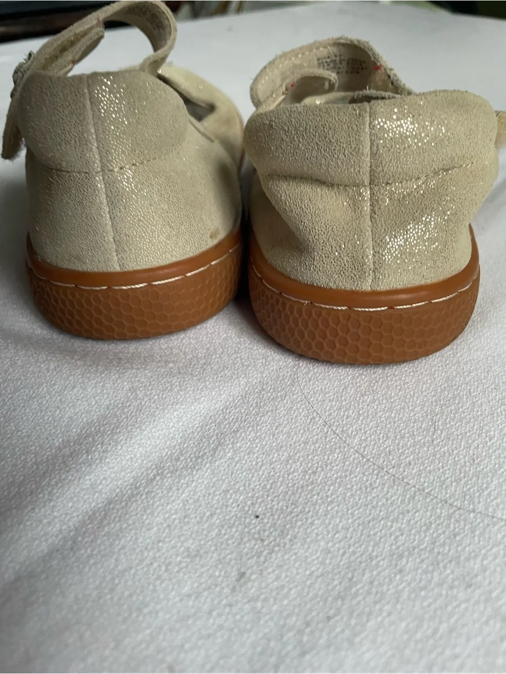 LIVIE & LUCA Shoes Pio Pio Mary Jane Shoes Flats Strap Sparkle Bird Appliqué